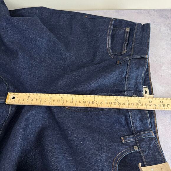 NEW Madewell Curvy 90s Straight Jeans Womens 33 Petite (37x29) High Rise Denim - Picture 7 of 10